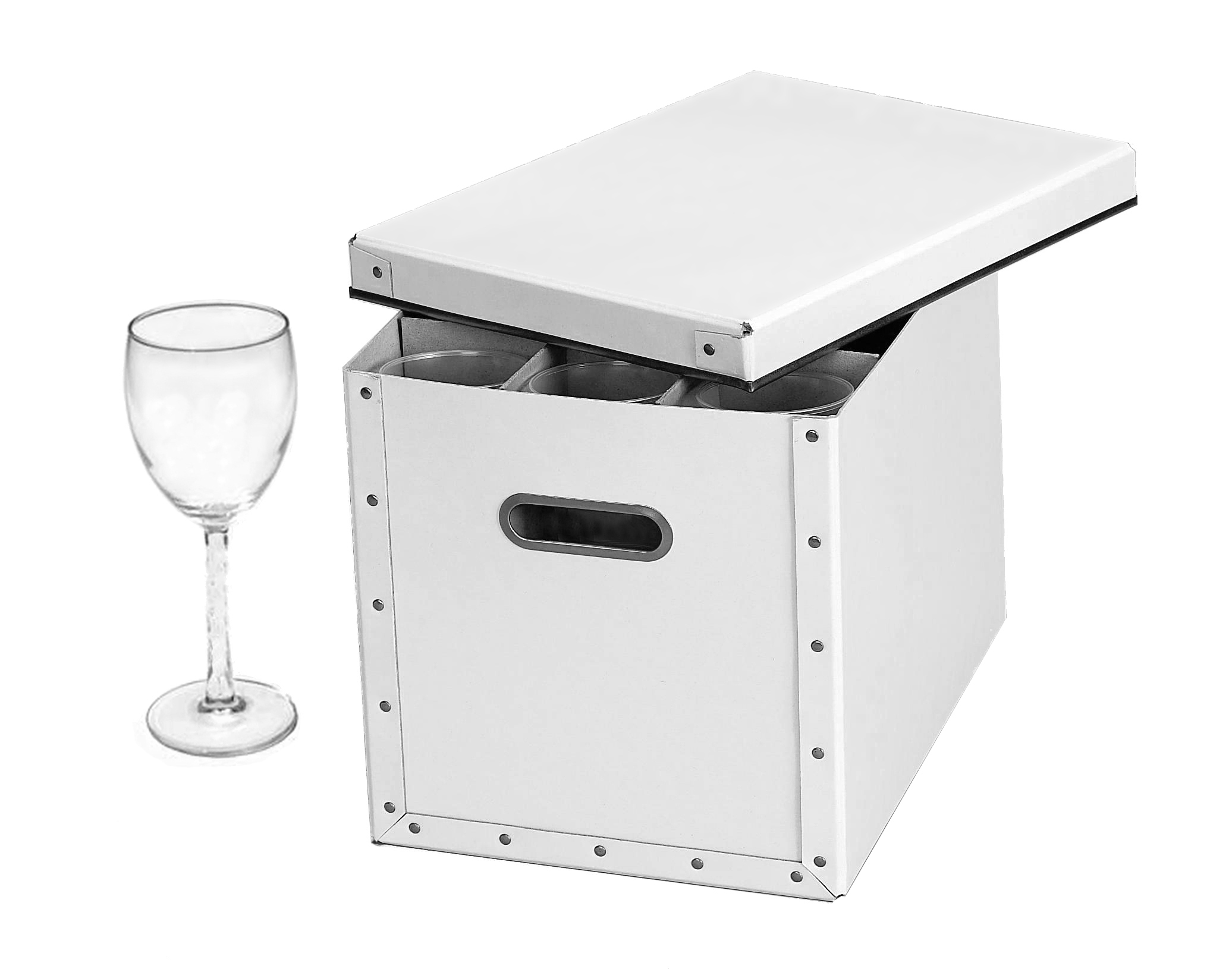 Stemware Storage Box, White cargo® MODERNE
