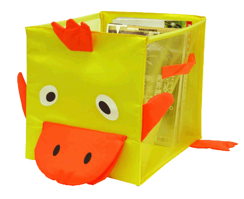 Critter Cube, Ducky, Yellow Storage Cubes