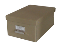 Image cargo® Classic Photo File Box, Khaki