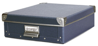 Image cargo® Naturals Stationery Box, Blue Gray